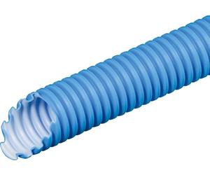 50 mètres de tuyau ondulé en plastique, tuyau de protection de câble léger 25,0x18,6mm - Tuyau d'installation en plastique 25,0x18,6mm -...
