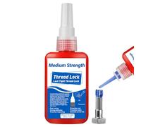 50 ml frein filet moyen bleu, frein-filet fort résistance | pour sceller et bloquer les écrous et boulons, éviter le desserrage et les fuites, stable, antirouille