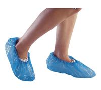 50 PAIRES DE SURCHAUSSURES VISITEUR POLYETHYLENE BLEU DELTA PLUS -SURCHPE