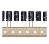 50 Pièces 25V 1000UF Condensateur électrolytique en aluminium enfichable 10x17 10 * 17mm