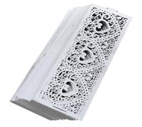 50 Pièces Abat-jour en Papier Argenté Cylindrique pour Bougies | Design Ajouré, Lumière Chaleureuse, Protège, Style Européen Sobre, Adapté aux Bougies LED, Décoration de Table ou Pièce