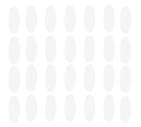 50 Pièces Abat-jour Rond en Verre Mr16 Gu10, Dôme Courbé | Remplacement pour Plafonniers et Systèmes D’éclairage, Installation Facile, Diffusion Uniforme, Blocage de Poussière