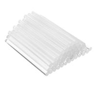 50 Pièces Bâtons de Colle Thermofusible Transparents 7mm | DIY et Projets Créatifs, Fusion Fluide, Résine Thermoplastique, Usage Large, Lot pour Bricolage