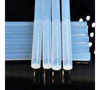 50 pièces Bâtons de colle thermofusible transparents, adhésif pour artisanat DIY convenant pour le pistolet à colle, usage de bureau et domestique, bâtons de colle industrielle 10 pièces,50pcs,100 piè