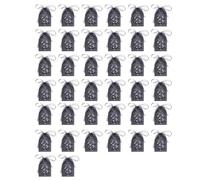 50 Pièces Boîte à Bonbons Motif Ajouré en Papier Noir, Halloween | Coffret Creatif, Emballages de Bonbons, Boite Halloween, Pack Pratique, Usage Fête et Rangement