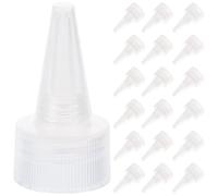 50 Pièces Bouchon de Bouteille Étanche en Plastique | Couvercle de Rechange Moderne, Fermeture Facile à Serrer, Lot de Remplacement, pour Usage Quotidien