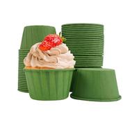 50 Pièces Caissettes Cupcake,7x5x4 cm Caissette Muffins Papier