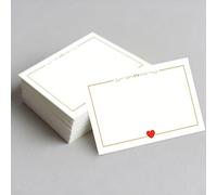 50 pièces Cartes blanches en forme de cœur, cartes de poche convenant pour la Saint-Valentin, le mariage, l'anniversaire, les fêtes, les étiquettes cadeaux, les cartes de vœux, les cartes de portefeui