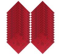 50 Pièces Chiffon de Scellement pour Bocaux, Carré en Tissu Rouge | Absorption de L’humidité, Compatibilité, pour Jarres de Vin Spiritueux, Stockage Traditionnel
