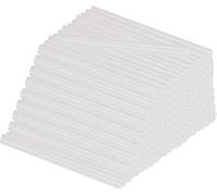 50 pièces Colle Chaude - Diamètre 11mm x 200mm - Bâtons de Colle Chaude Transparents - Séchage Rapide pour Bricolage, Artisanat, Réparations