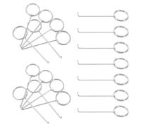 50 Pièces Crochet Extracteur de Grille D’égout e Levage Argentée, Nettoyage de Salle de Bain, Usage sur Bonde, Design Moderne, Outil Pratique