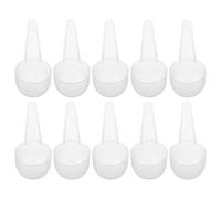 50 Pièces Cuillère Doseuse Alimentaire 10g à Long Manche | Mesurette pour Protéines et Poudre, Design Transparent, Usage Culinaire et Boissons Chaudes, Lot Pratique