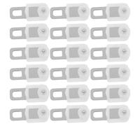 50 Pièces Enrouleur de Rideau Crochet, Roulettes Rail | Crochets Rideaux Rail Glisseur, Accessoires Tringle Rideau Rail, pour Rails de Rideaux Standard