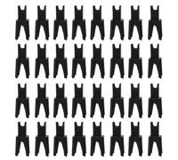 50 Pièces Entretoise Robuste Clips de Fleur à Quatre Pieds | Support Stable et Résistant à L'usure, Installation Facile, pour Construction et Amélioration DIY