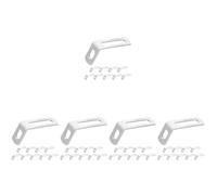 50 Pièces Équerre D’angle Droit en L en Fer, Réglable | Positionnement Ajustable, Installation Simple, Surface Lisse sans Bavures, pour Réparation de Mobilier