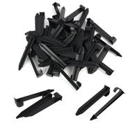 50 Pièces Fixation pour Tuyaux d'Irrigation et Lignes de Goutte à Goutte,Tuyaux d'irrigation et Tuyaux Ggouteurs pour Tube de 16mm,pour Jardins, Serres et Parterres de Fleurs