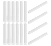 50 Pièces Gomme Scolaire Portable Cylindrique Blanche | Texture Douce, sans Bavure Efface les Traces de Crayon, pour Techniques Artistiques et Documents