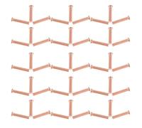 50 Pièces Goujons de Débosselage 4mm en Cuivre Aluminium | Épingles Panneau, Accessoires pour Soudeuse de Goujons, Réparation Collision, Portes et Berlines