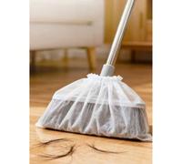 50 pièces Housses jetables pour balai, attrapeur de poils d'animaux et de peluches, en tissu non tissé, lingettes de nettoyage pour balai maison, peuvent éliminer les peluches, durables, conviennent p