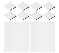 50 Pièces Joint de Porte Auto-adhésif en Mousse, Coupe Facile, Blanc | Polyuréthane Souple, Étanchéité Imperméable, Réduit Bruit et Fuites, pour Cuisines, Placards et Entrées