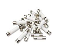 50 pièces/lot 5 * 20mm 630MA 250V fusibles à Tube à soufflage rapide 0.63A AMP fusible en céramique Fusible JIZTGEDM