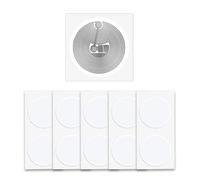 50 pièces NFC Autocollants/Stickers NTAG215 NFC Tags，Balise NFC 25 mm (1 Pouce) Ronde NFC 215 Tag，Utilisé pour Les Cartes de Jeu Amiibo et Compatible avec Tous Les Smartphones Compatibles NFC