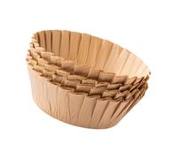 50 pièces papier cuisson silicone Non blanchi pour pâtisseries gâteaux et Basque cheesecake huile papier plateau antiadhésif plaques de cuisson