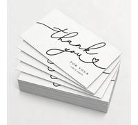 50 pièces/paquet Cartes de remerciement de gros, cartes de remerciement professionnelles pour entreprise convenant aux salons de beauté, techniciens, studios, travailleurs indépendants, bénéfique pour