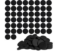 50 Pièces Patin Meuble,Protège Pied De Chaise,Tampon Chaise,ampon Meuble,Patins en Feutre,Patin,Tampon De Chaise,Patin Feutre,TPatins pour Meubles Auto-Adhésifs,Rond,25mm