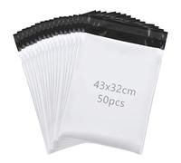 50 Pièces Pochette Envoie Colis, 32 x 43 cm Sac Colis Emballage,Autocollant | Confidentialité, Sacs D'expédition Avec Fermeture Autocollante pour L'envoi Postal, La Livraison, L'emballage D'articles