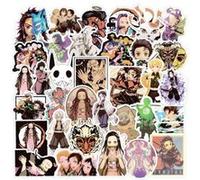 50 pieces Stickers pour décoration des bagages/des chambres-Demon Slayer #A G