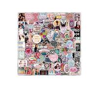 50 pieces Stickers pour décoration des bagages/des chambres-Feminist G