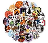 50 pieces Stickers pour décoration des bagages/des chambres-Halloween#A G