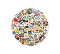 50 pieces Stickers pour décoration des bagages/des chambres-Summer
