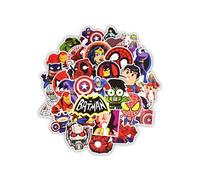50 pieces Stickers pour décoration des bagages/des chambres - Super héros