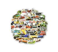 50 pieces Stickers pour décoration des bagages/des chambres - Voiture