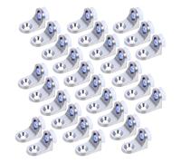 50 Pièces Supports D'étagères en Alliage de Zinc pour Verre | Pegs pour Panneaux, Installation Facile, Stabilité Renforcée, Design Moderne, Finition Argenté, Usage Meuble