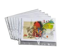 50 pochettes LEITZ 4724 transparentes grainées