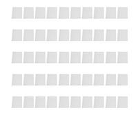 50 protecteurs de feuilles A4, 30 trous, translucides givrés, étanches et réutilisables, pour reliure de rapports et présentations, en plastique PP souple, pour une utilisation (Blanche)
