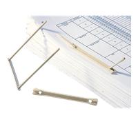 50 Relieur D'Archivage Fast 6Cm Plastique Beige