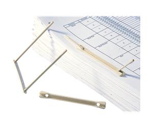 50 Relieur D'Archivage Fast 6Cm Plastique Beige