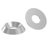 50 Rondelles Cuvettes Décolletées 10 mm - NFE 27619 - Inox A4 - D-Work