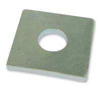 50 rondelles plates carrées en acier Easyfix M12 x 4mm