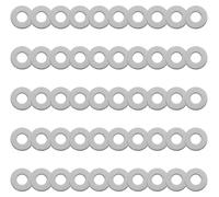 50 rondelles plates M10, en acier inoxydable, dimensions 10x25 mm