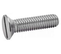 50 Vis à Métaux Tête Fraisée Fendue 12 x 35 mm - DIN 963 - ISO 2009 - NFE25-123 - UNI 6109 - Inox A4 - D-Work