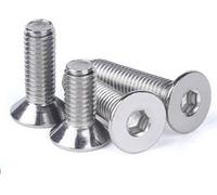 50 vis à tête fraisée DIN 7991 ISO 10642 galvanisé 8.8 Vis à machine M5x10mm