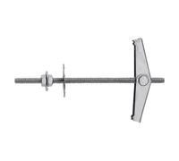 50 X ANCRAGE DE PLAFOND EN ACIER AVEC BARRE ET DOUBLE eCROU KDD4 M4 x 95 mm