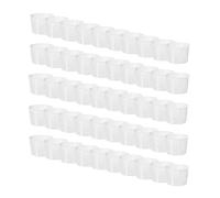 50 x Moule à fromage 8,2 x 6,8 cm - Variations | Forme à fromage en plastique | Panier pour fromage