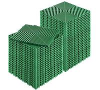 50 x Tapis de drainage Carreaux de sol de garage imbriqués 31x31cm - Solutions de revêtement de sol de garage de haute qualité