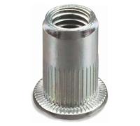 500 Ecrous à Sertir Crantés Tête Ronde GOFIX M5 x 12 mm - Aluminium - D-Work